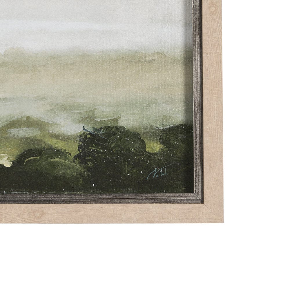 Mercana - Morning Shadows by Mercana Studio a Hand Embellished Textured Framed Art Print - 15348 view 3