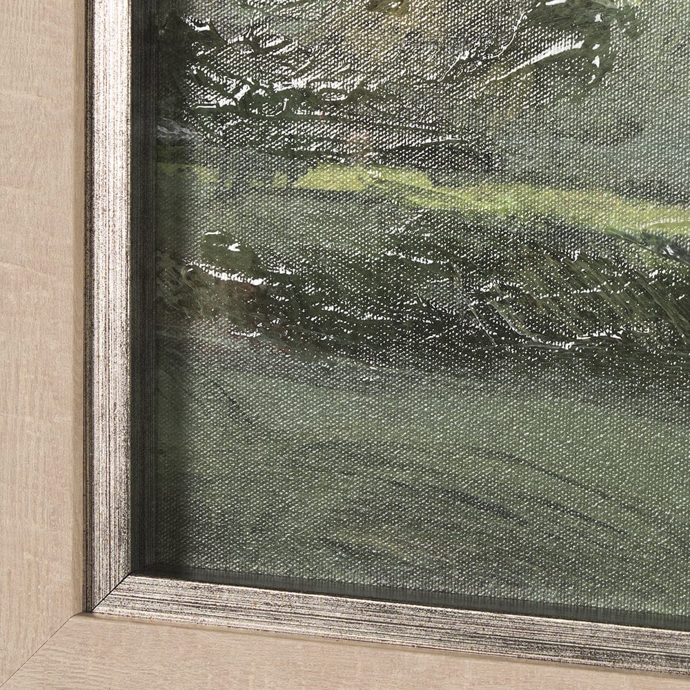Mercana - Morning Shadows by Mercana Studio a Hand Embellished Textured Framed Art Print - 15348 view 5