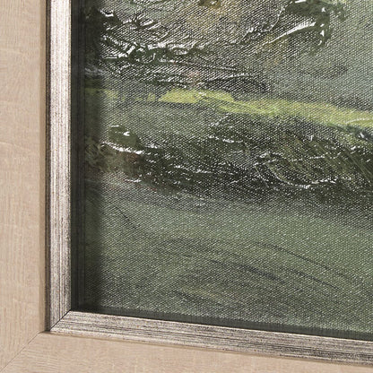Mercana - Morning Shadows by Mercana Studio a Hand Embellished Textured Framed Art Print - 15348 view 5