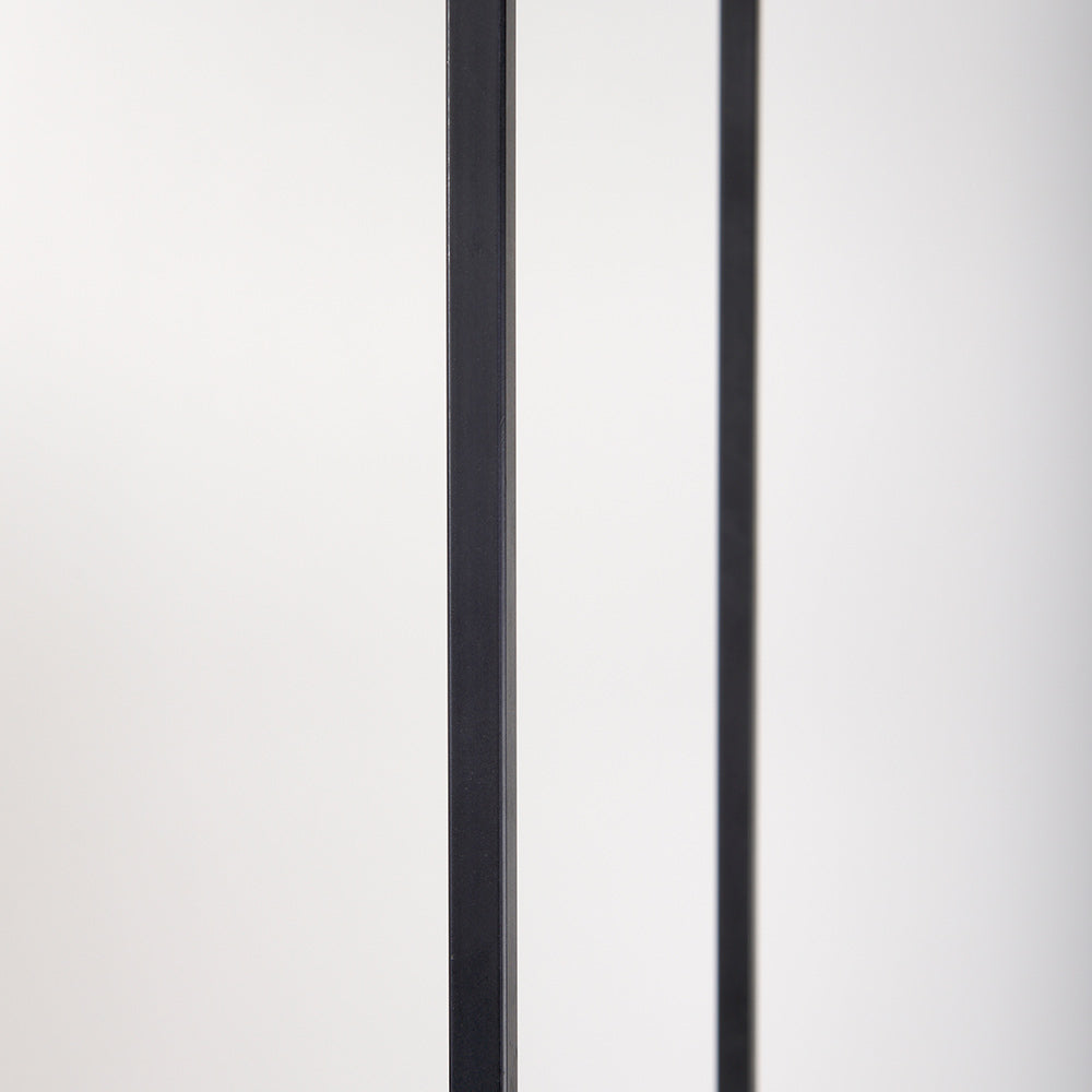 Mercana - Morris 47.0L x 15.0W x 75.0H Light Brown Wood w/ Black Metal Frame 6-Tier Shelving Unit - 69718 view 8