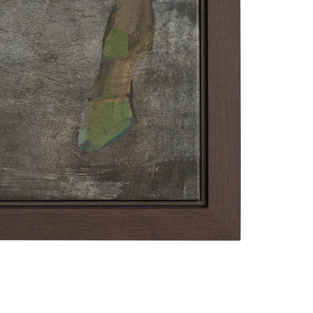 Mercana - Mosaic Horse I by Mercana Studio a Hand Embellished Textured Framed Canvas - 102652-FL view 3