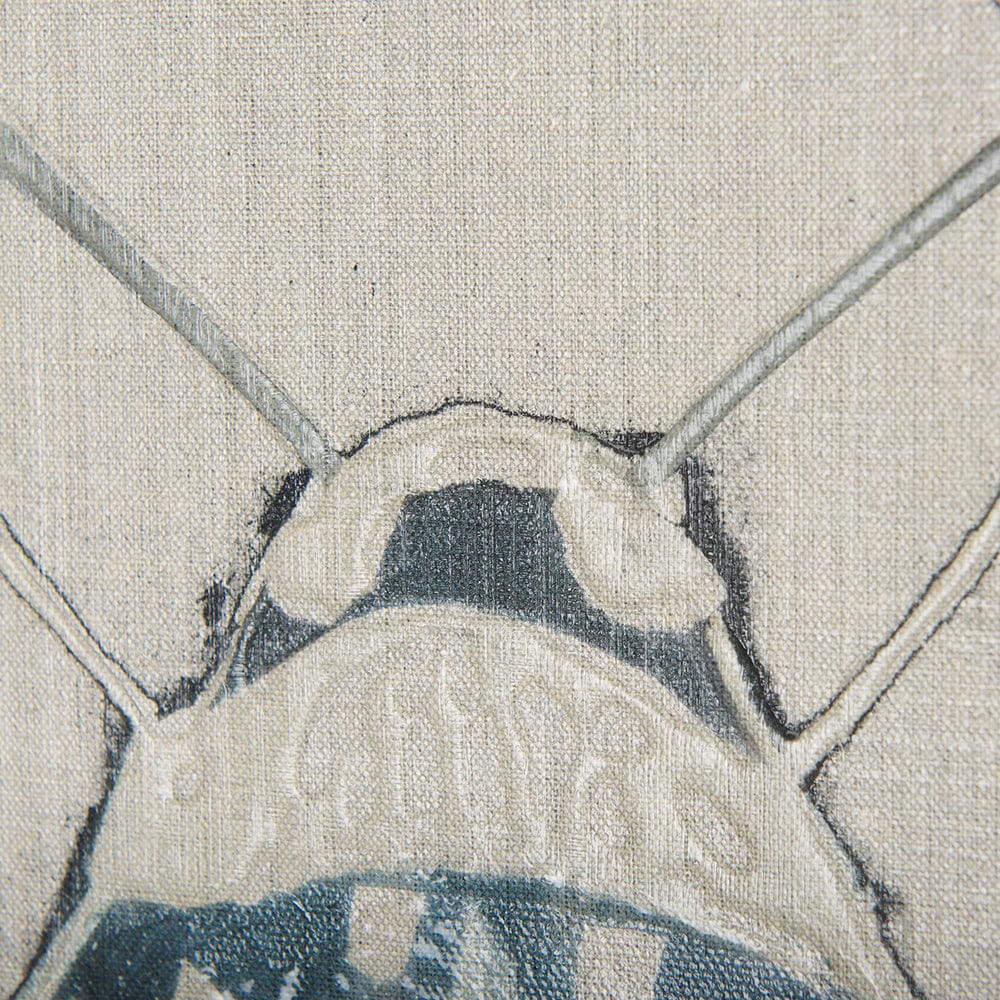 Mercana - Moth Blue I by Mercana Studio a Hand Embellished Textured Canvas - 102214-S view 8