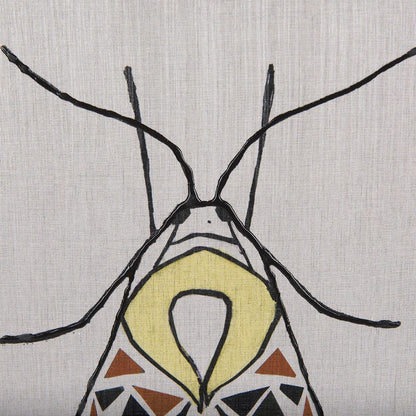 Mercana - Moth II by Mercana Studio a Hand Embellished Textured Framed Art Print - 14312 view 6