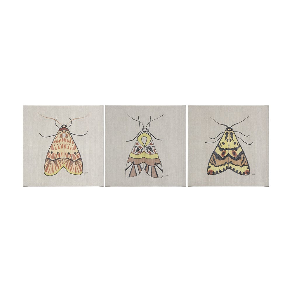 Mercana - Moth III by Mercana Studio a Hand Embellished Textured Canvas - 102219-L view 2