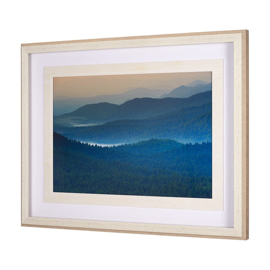 Mercana - Mountain Fade by Staffan Widstrand a Hand Embellished Textured Framed Art Photo Matted under Glass - 11819 view 2