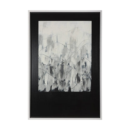 Mercana - Mountain Shades I by Mercana Studio a Hand Embellished Textured Framed Art Print Matted under Glass - 14897 view 1