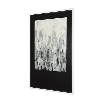 Mercana - Mountain Shades I by Mercana Studio a Hand Embellished Textured Framed Art Print Matted under Glass - 14897 view 2