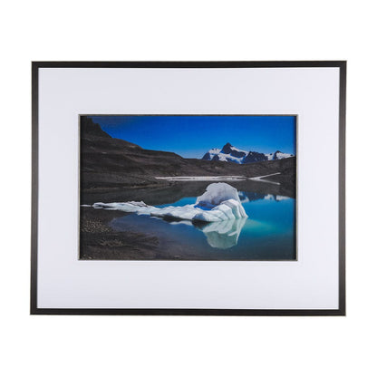 Mercana - Mountain Top Thaw by Chad Mackay a Hand Embellished Textured Framed Art Print Matted under Glass - 14883 view 1