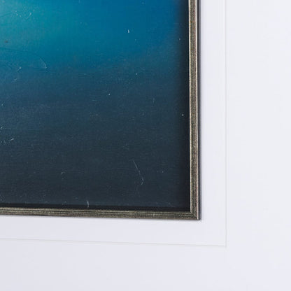Mercana - Mountain Top Thaw by Chad Mackay a Hand Embellished Textured Framed Art Print Matted under Glass - 14883 view 6