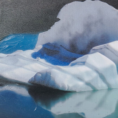 Mercana - Mountain Top Thaw by Chad Mackay a Hand Embellished Textured Framed Art Print Matted under Glass - 14883 view 7