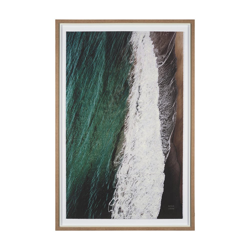 Mercana - Move Gently I by Nathan Larson a Hand Embellished Framed Art Print Matted under Glass - 15826 view 1