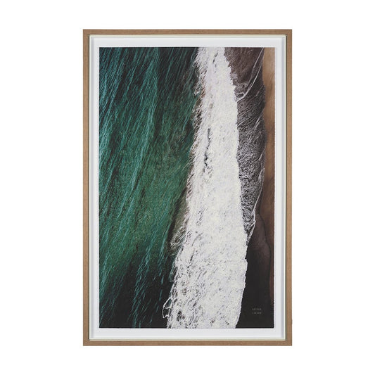 Mercana - Move Gently I by Nathan Larson a Hand Embellished Framed Art Print Matted under Glass - 15826 view 1