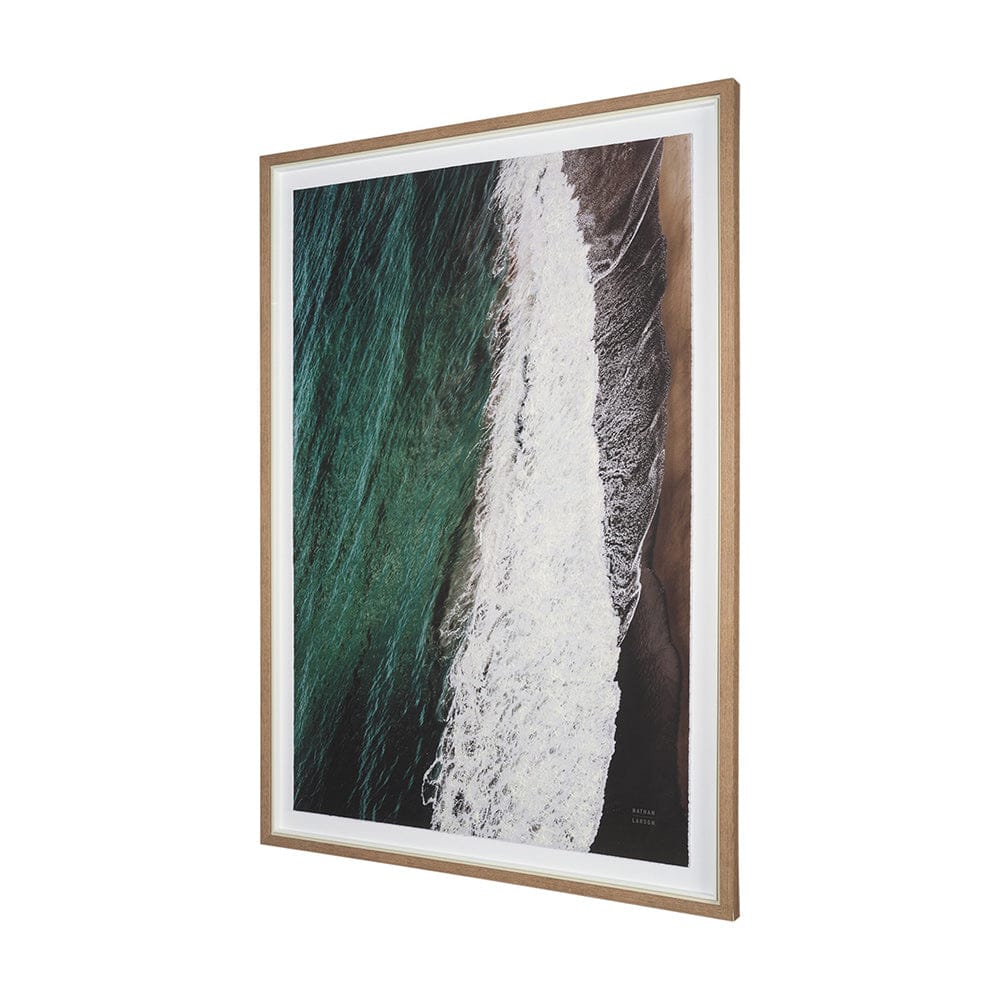 Mercana - Move Gently I by Nathan Larson a Hand Embellished Framed Art Print Matted under Glass - 15826 view 2