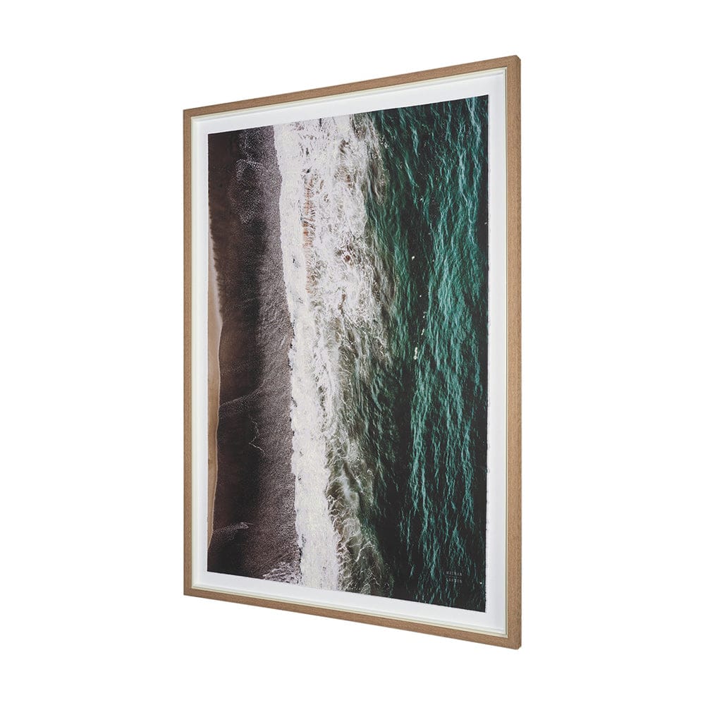 Mercana - Move Gently II by Nathan Larson a Hand Embellished Framed Art Print Matted under Glass - 15827 view 2