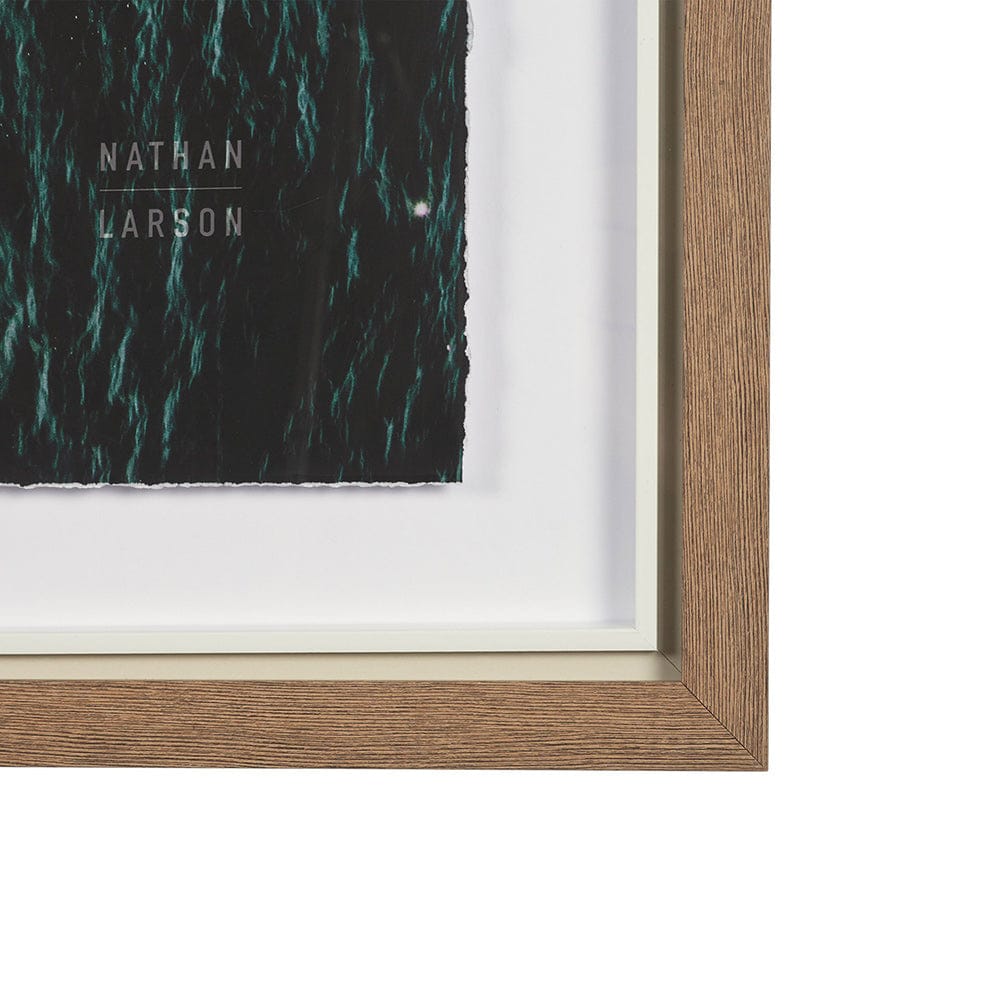 Mercana - Move Gently II by Nathan Larson a Hand Embellished Framed Art Print Matted under Glass - 15827 view 3