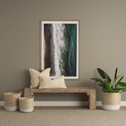 Mercana - Move Gently II by Nathan Larson a Hand Embellished Framed Art Print Matted under Glass - 15827 view 8