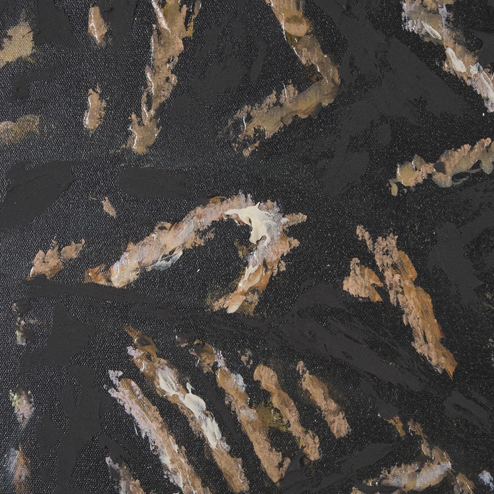 Mercana - Mud Cloth Head Scarf II by Mercana Studio a Hand Embellished Textured Framed Canvas - 102654-FS view 7