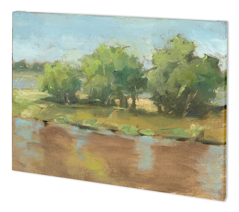 Mercana - Muddy River II by Ethan Harper a Hand Embellished Textured Canvas - 100859-L view 1