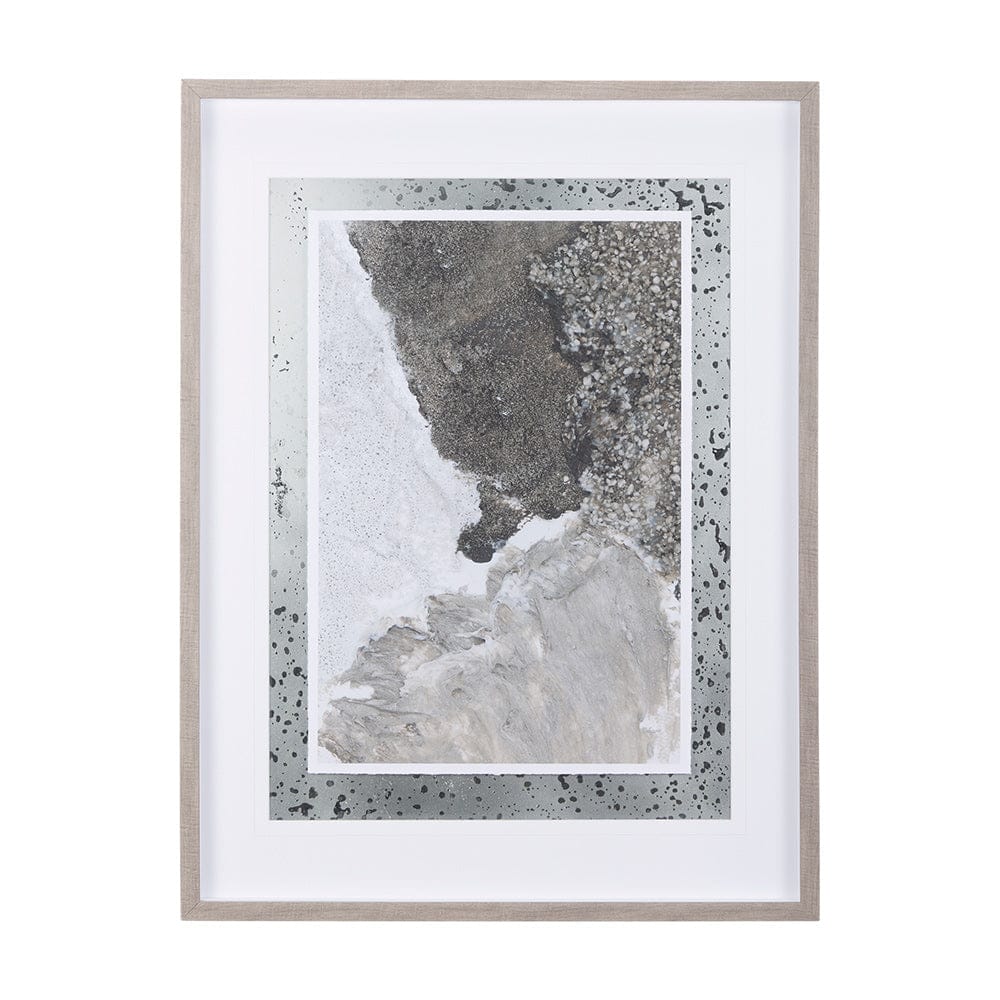 Mercana - Mudslide I by Mercana Studio a Hand Embellished Textured Framed Art Print Matted under Glass - 14238 view 1