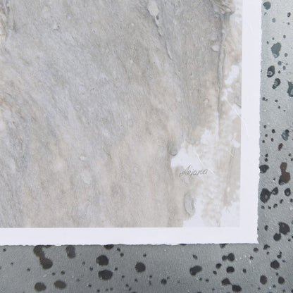 Mercana - Mudslide I by Mercana Studio a Hand Embellished Textured Framed Art Print Matted under Glass - 14238 view 6