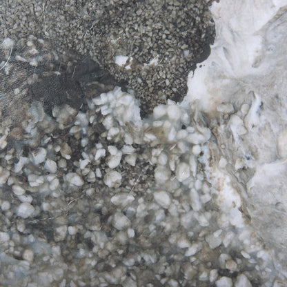 Mercana - Mudslide II by Mercana Studio a Hand Embellished Textured Framed Art Print Matted under Glass - 14239 view 7