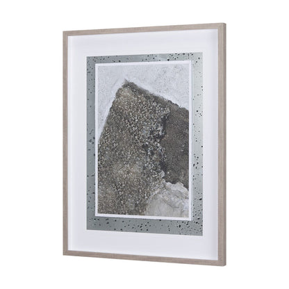Mercana - Mudslide III by Mercana Studio a Hand Embellished Textured Framed Art Print Matted under Glass - 14240 view 2