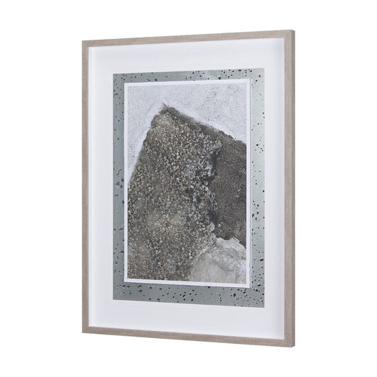 Mercana - Mudslide III by Mercana Studio a Hand Embellished Textured Framed Art Print Matted under Glass - 14240 view 2