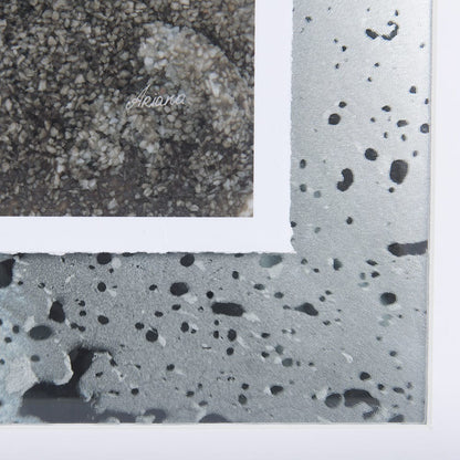 Mercana - Mudslide IV by Mercana Studio a Hand Embellished Textured Framed Art Print Matted under Glass - 14241 view 6