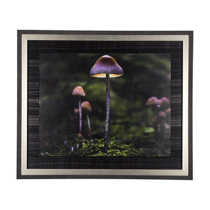 Mercana - Mushroom by Chad Mackay a Hand Embellished Textured Framed Art Print - 14373 view 1