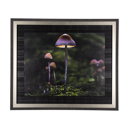 Mercana - Mushroom by Chad Mackay a Hand Embellished Textured Framed Art Print - 14373 view 1