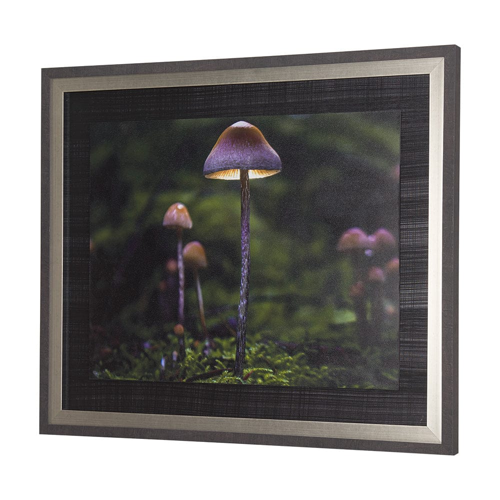 Mercana - Mushroom by Chad Mackay a Hand Embellished Textured Framed Art Print - 14373 view 2