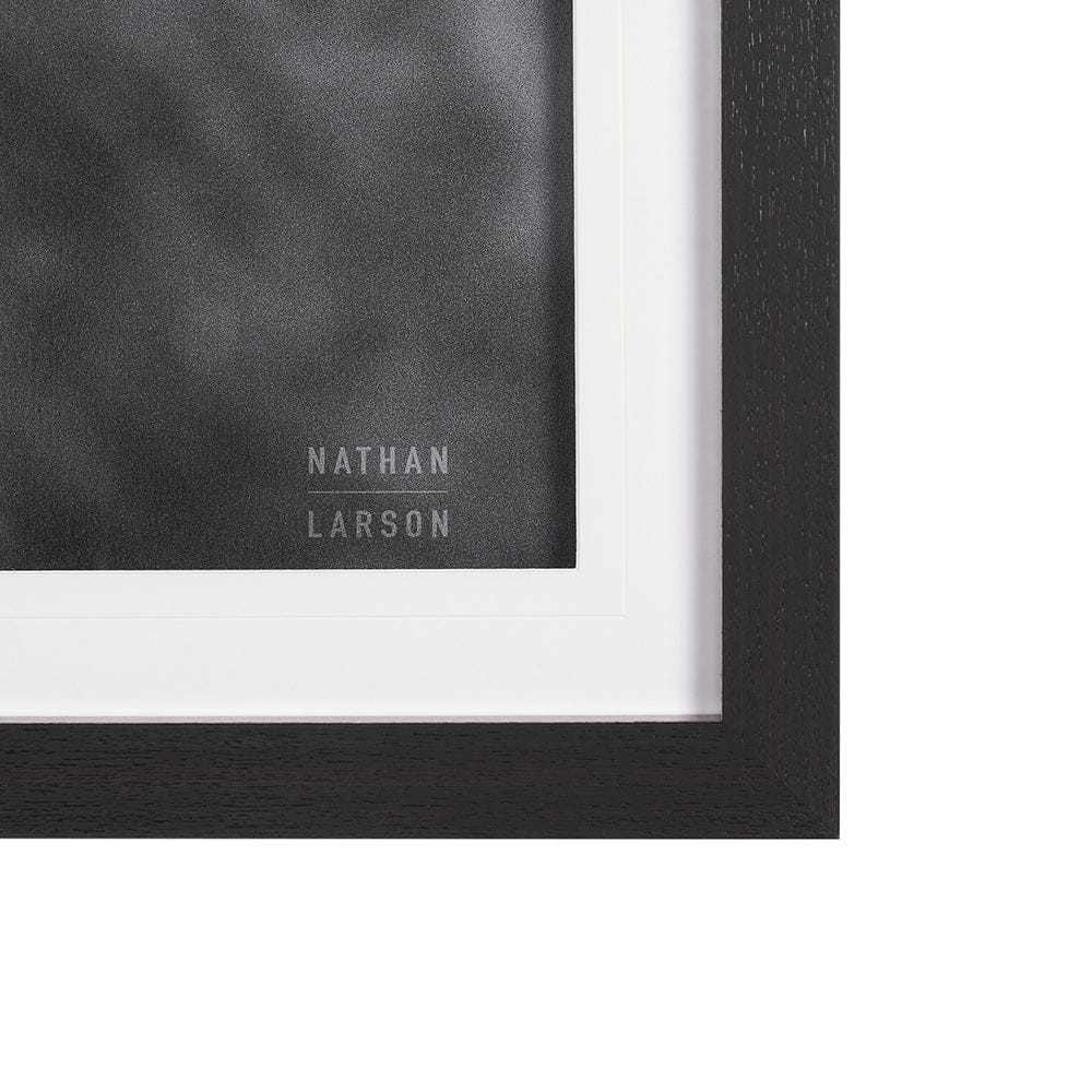 Mercana - Mustang by Nathan Larson a Hand Embellished Framed Art Print Matted under Glass - 15493 view 3