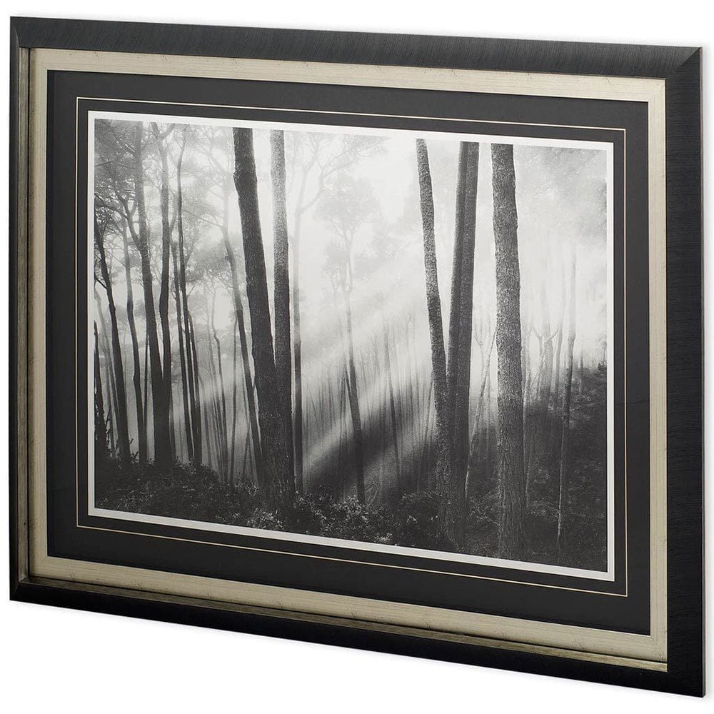 Mercana - Mystical Forest & Sunbeams by Monte a Framed Art Print Matted under Glass - 11277 view 1