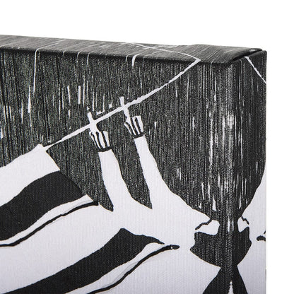 Mercana - National Laundry Day by Mercana Studio a Hand Embellished Textured Canvas - 102440-S view 3