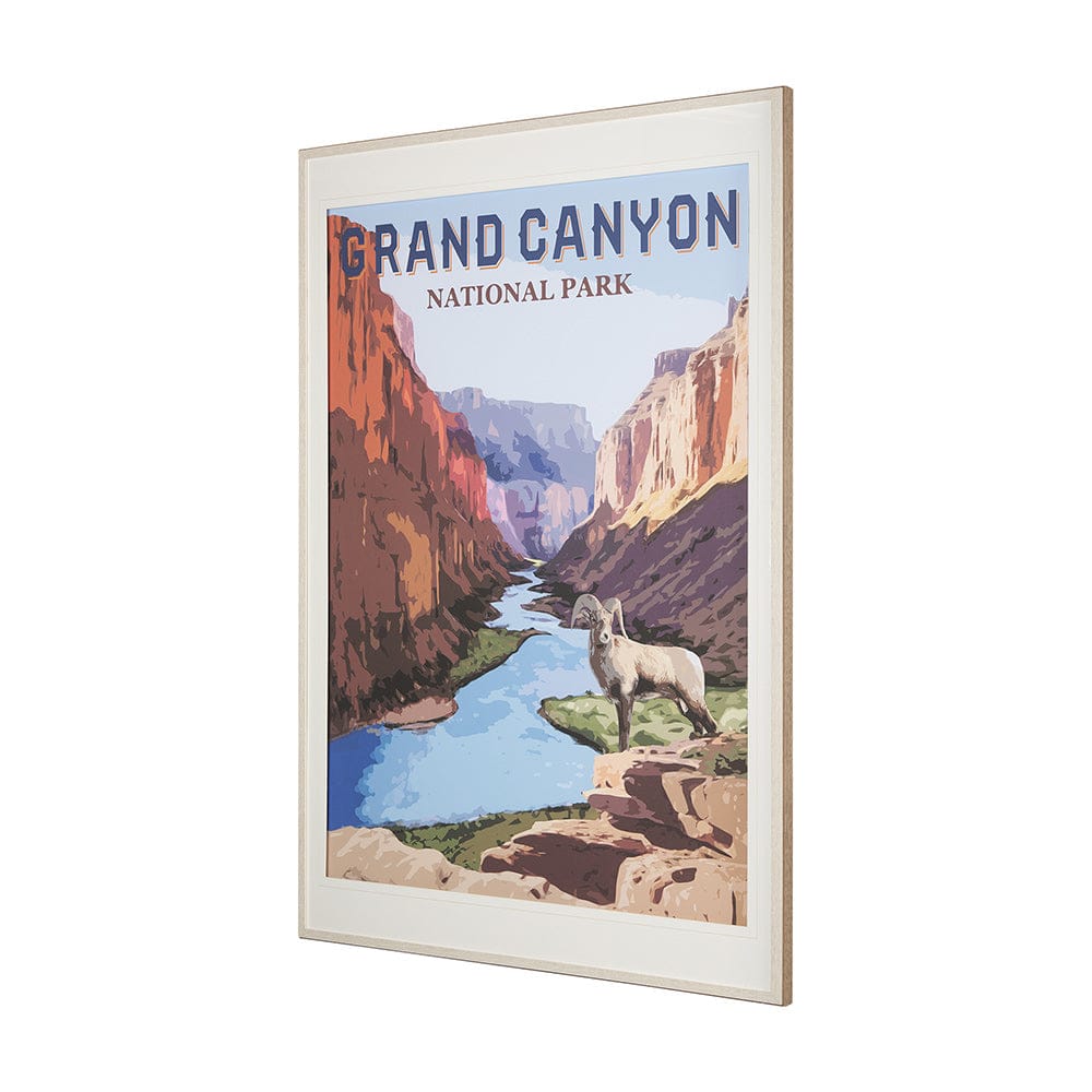 Mercana - National Park -Grand Canyon by Mercana Studio a Framed Art Print Matted under Glass - 14611 view 2