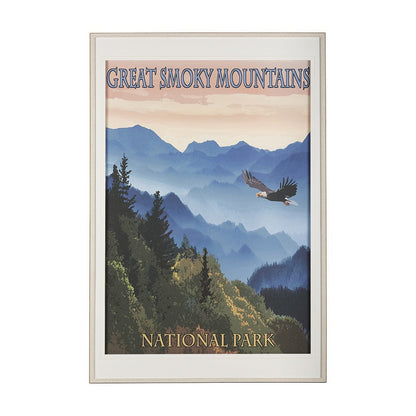 Mercana - National Park Great Smoky Mountains by Mercana Studio a Framed Art Print Matted under Glass - 14609 view 1