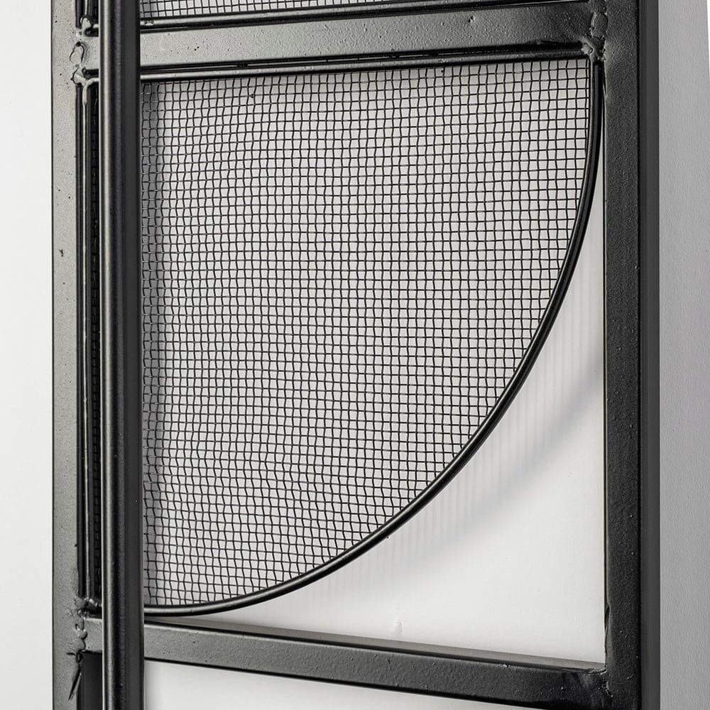 Mercana - Navin 10x46.5 Black Metal Body White Fabric Shade Rectangular Wall Sconce - 68985-AB view 7