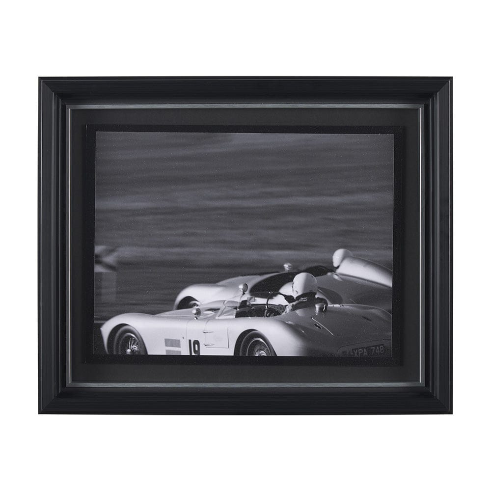 Mercana - Neck and Neck by Ben Wood a Hand Embellished Framed Art Print Matted under Glass - 15731 view 1
