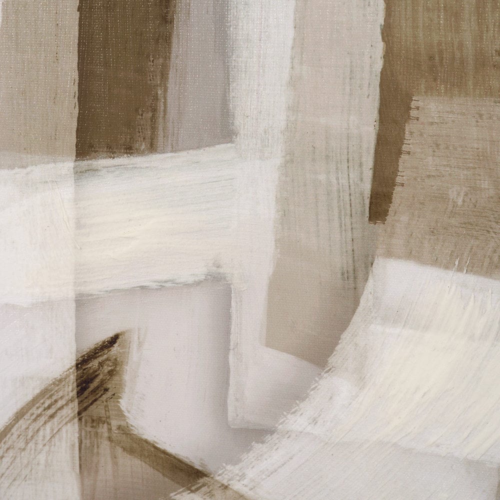 Mercana - Neutral Forms I by Hannah Dawson a Hand Embellished Framed Art Print on Canvas - 102714-FS view 6