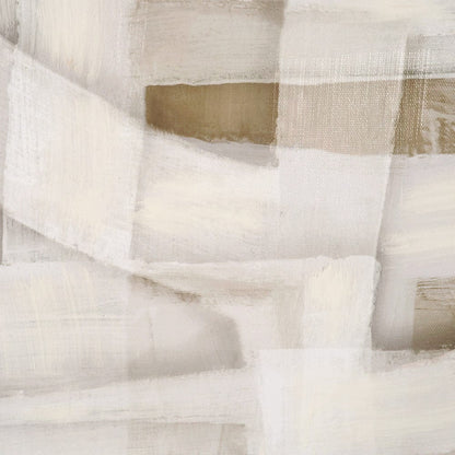 Mercana - Neutral Forms I by Hannah Dawson a Hand Embellished Framed Art Print on Canvas - 102714-FS view 7