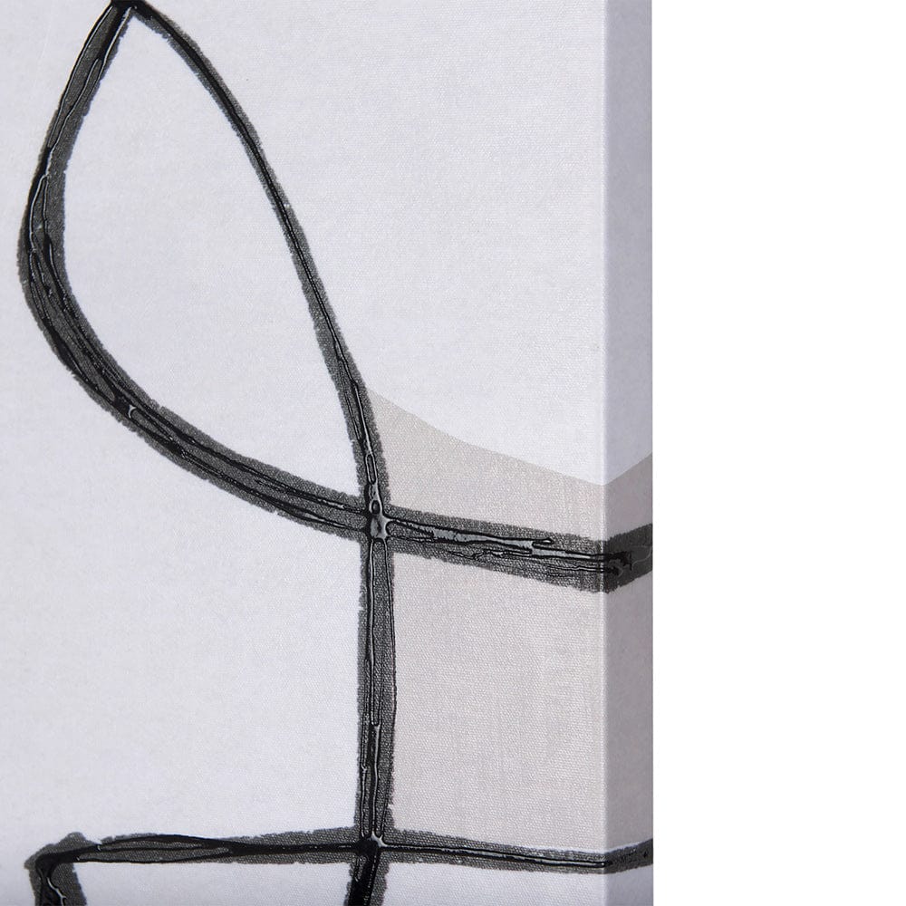 Mercana - Neutral Shapes I by Mercana Studio a Hand Embellished Textured Canvas - 102269-L view 4