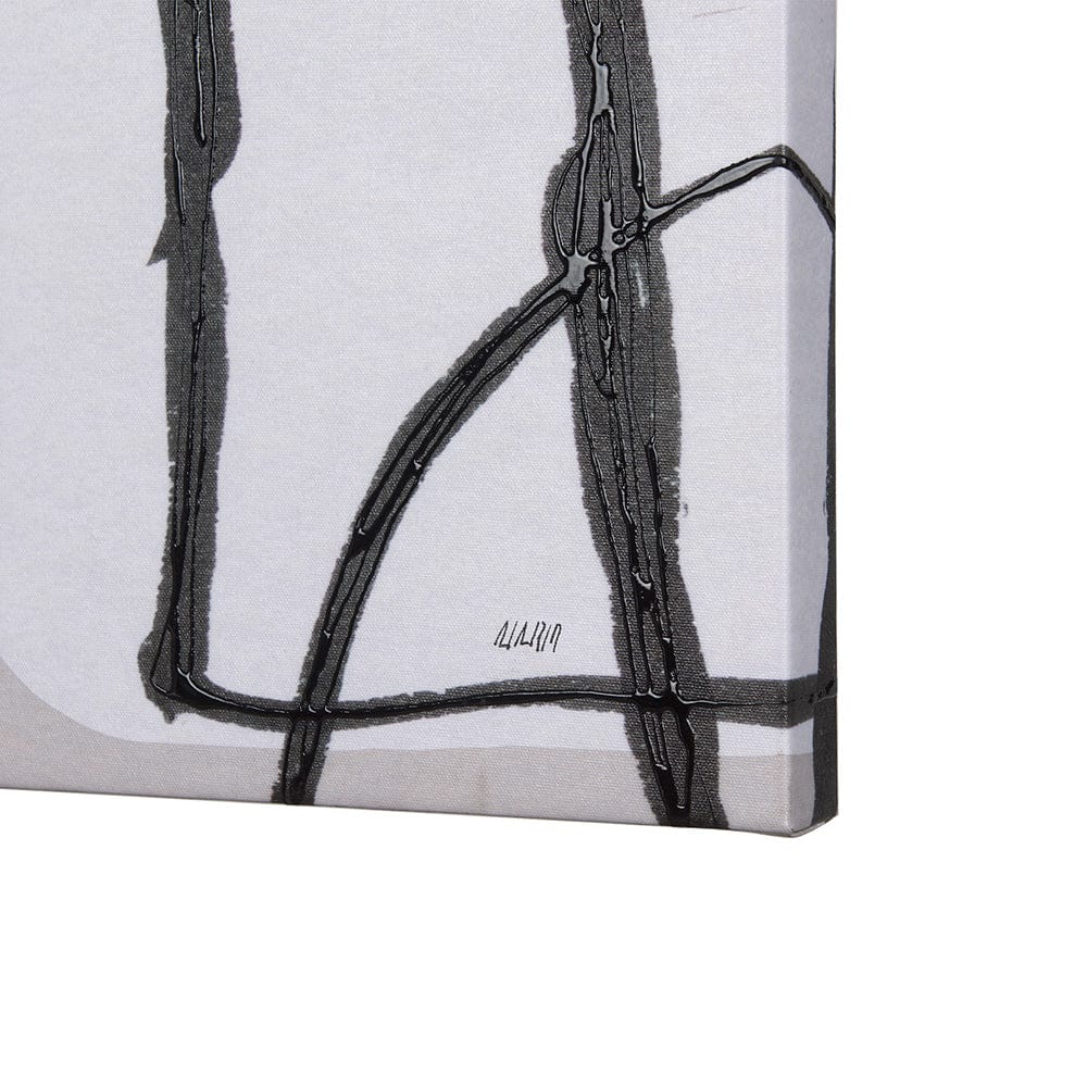 Mercana - Neutral Shapes I by Mercana Studio a Hand Embellished Textured Canvas - 102269-L view 5