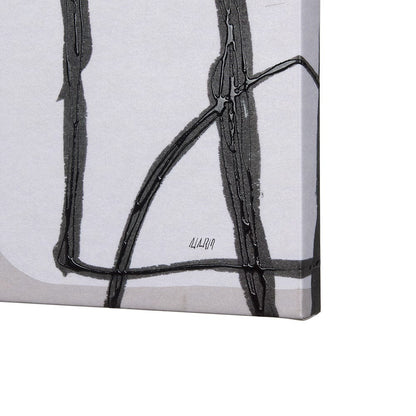 Mercana - Neutral Shapes I by Mercana Studio a Hand Embellished Textured Canvas - 102269-L view 5