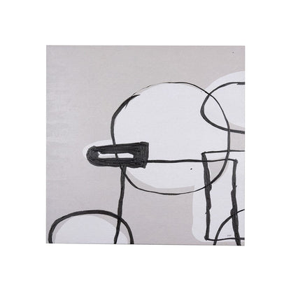 Mercana - Neutral Shapes I by Mercana Studio a Hand Embellished Textured Canvas - 102269-S view 1