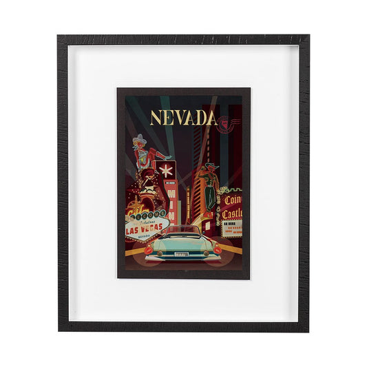 Mercana - Nevada Go USA M by Mercana Studio a Framed Art Print Matted under Glass - 13660 view 1