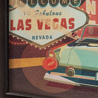 Mercana - Nevada Go USA SM by Mercana Studio a Hand Embellished Decograph Framed Art Print - 13659 view 5