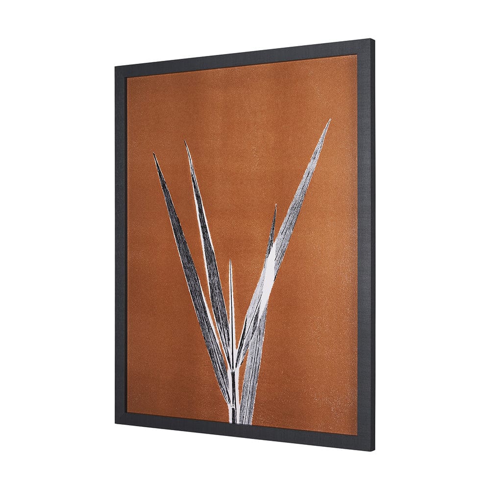 Mercana - New Grasses 1 by Mary Margaret Briggs a Hand Embellished Textured Framed Art Print - 15378 view 2
