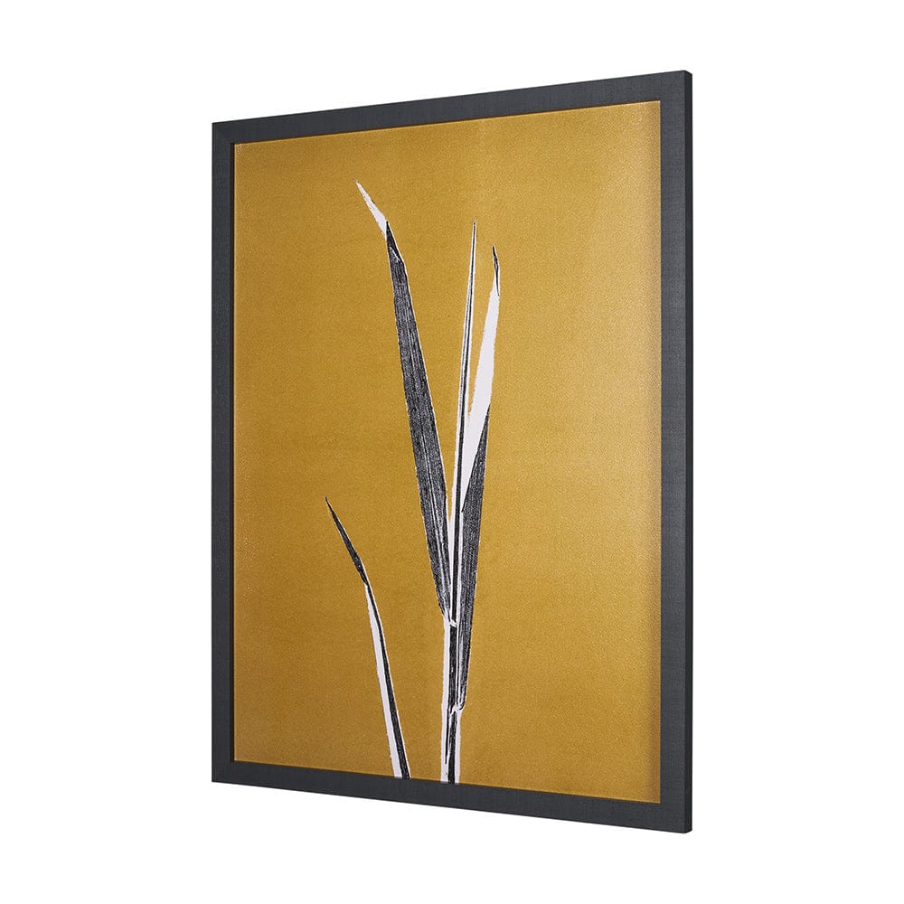 Mercana - New Grasses 2 by Mary Margaret Briggs a Hand Embellished Textured Framed Art Print - 15379 view 2