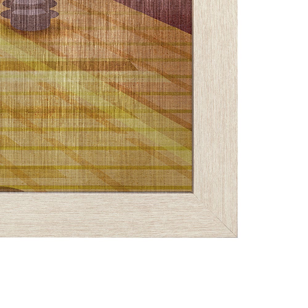 Mercana - New Jersey Go USA L by Mercana Studio a Hand Embellished Decograph Framed Art Print - 15120 view 3