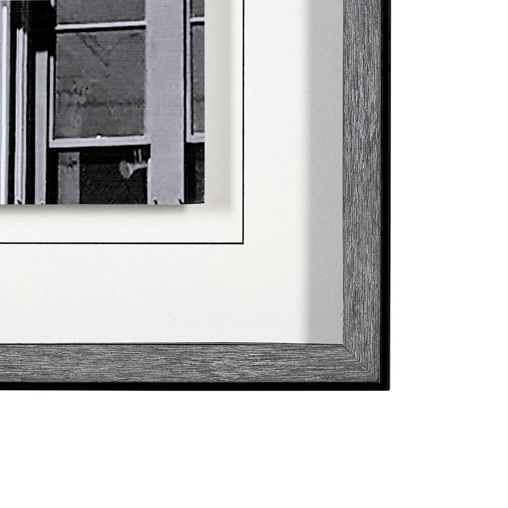 Mercana - New York Fire Escape by Susan Vizary Photoy Hand Embelished Framed Art Print Matted under Glass - 13253 view 3